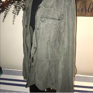 Mason Jules Olive Green Utility Jacket